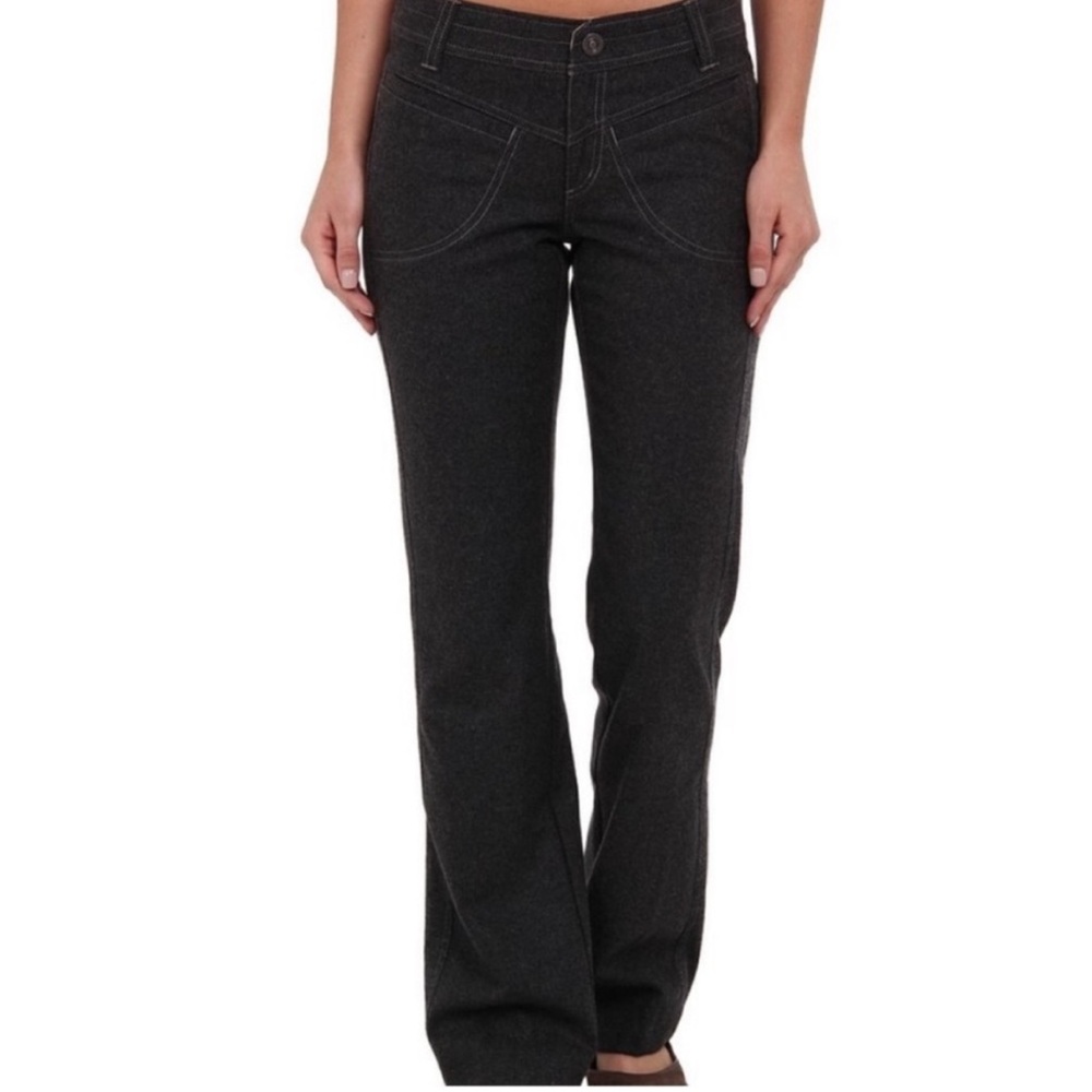 Kuhl Women's Wool Cashmere Blend Treeline Fuze Pant Charcoal Grey Size 4